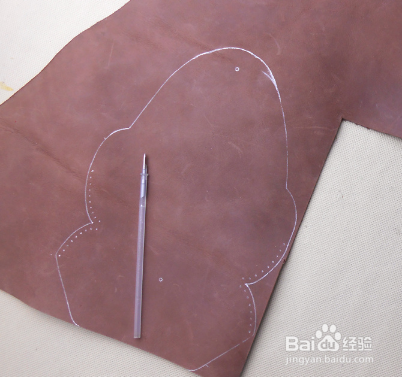 手工制作牛皮墨镜包的制作方法