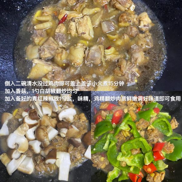 家常色香味俱全黄焖鸡