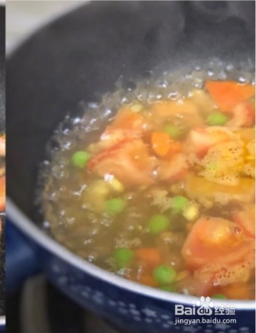 鲜虾杂蔬汤怎么做好吃(补钙)