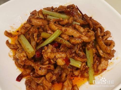 爆炒板筋的做法