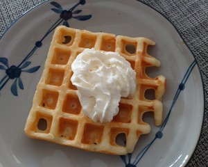 酵母华夫饼的做法