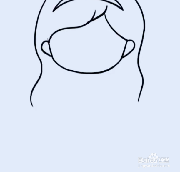 简笔画爱丽丝公主