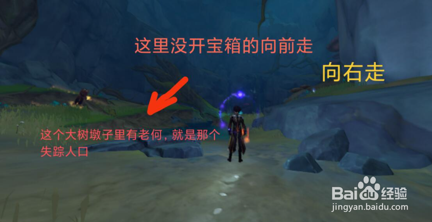 原神进入地下水泽中心的方法