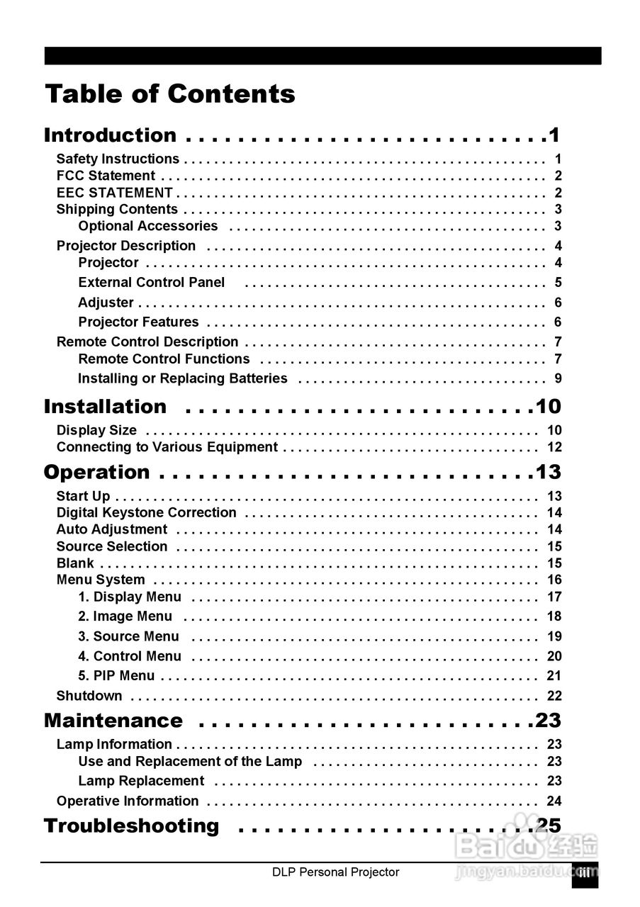LG JT51影机说明书:[1]