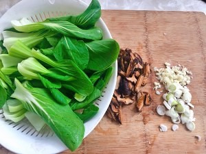 香菇油菜的美味做法