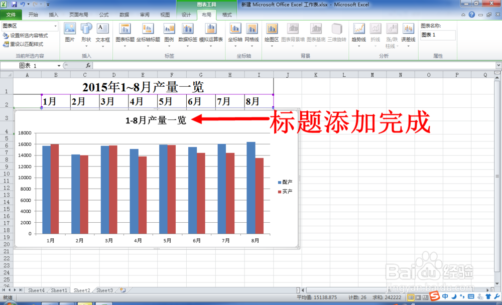 EXCEL中怎么绘制柱形图(柱状图)