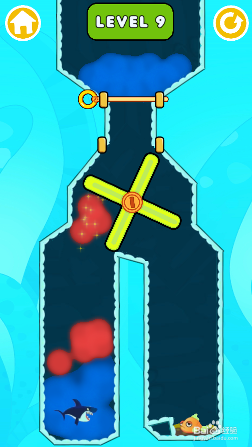 如何营救小金鱼（Level 9）
