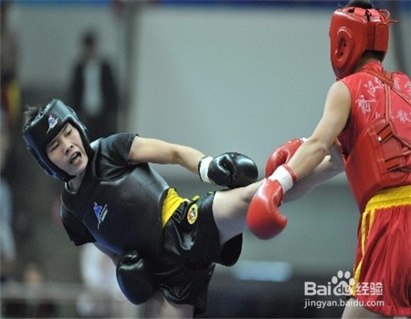 散打之中的左右摆腿的练习技巧