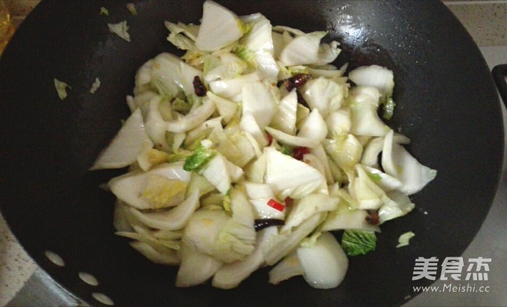 醋溜白菜的做法