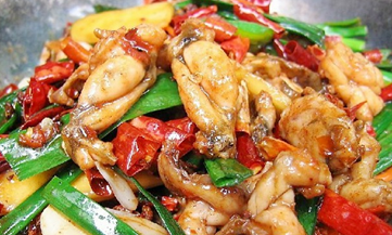 葱爆田鸡腿做法