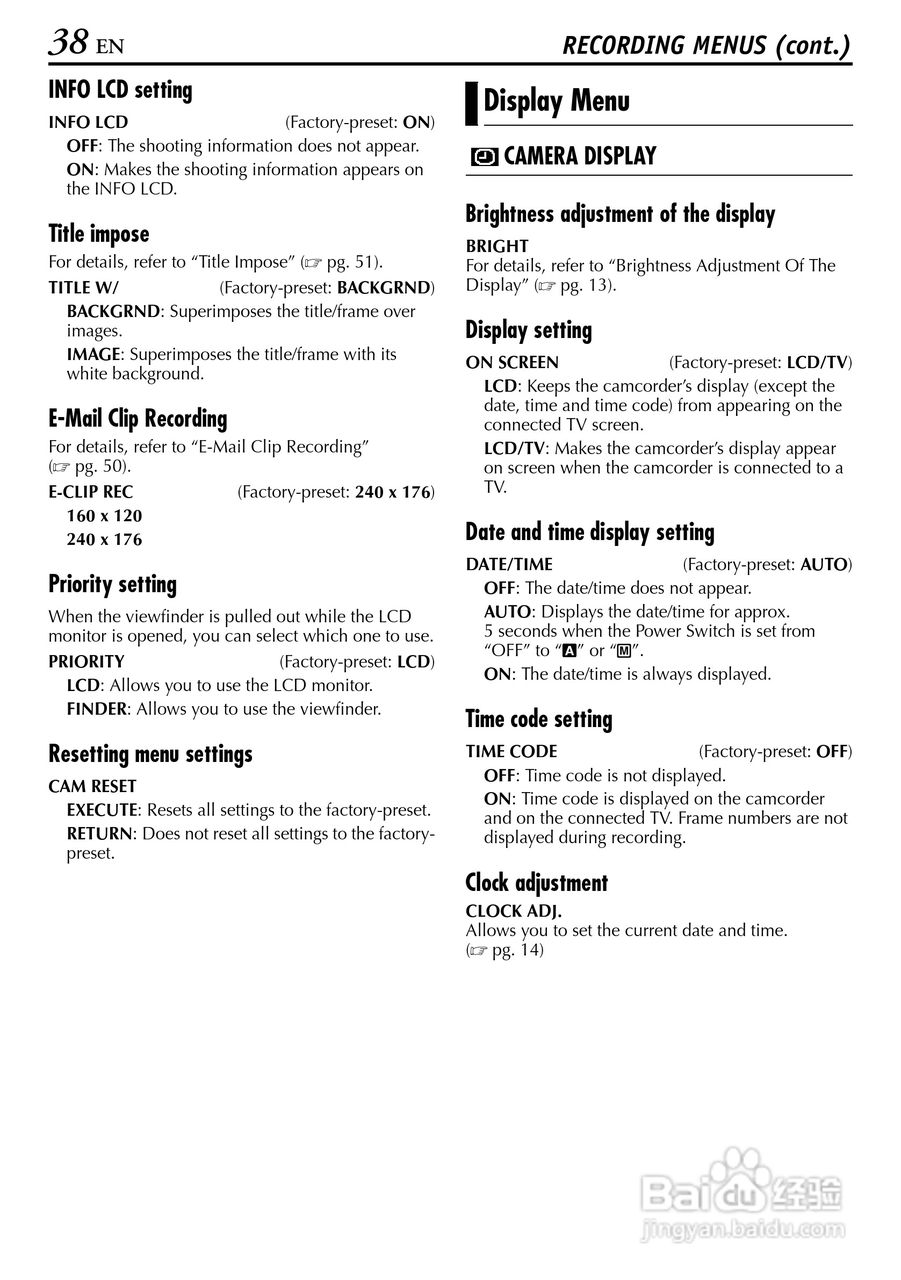 JVC GR-DV4000摄像机说明书:[4]