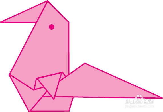 儿童趣味折纸鹦鹉