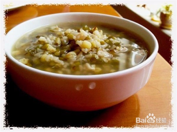 夏天喝绿豆粥有什么好处