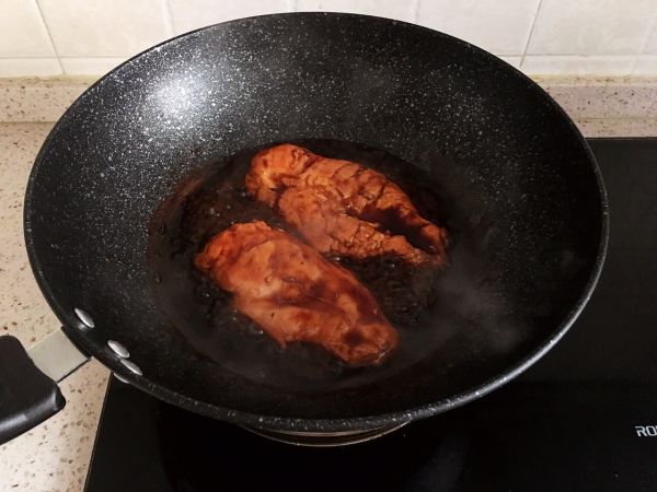 #憋在家里吃什么#好吃到流泪的照烧鸡排饭