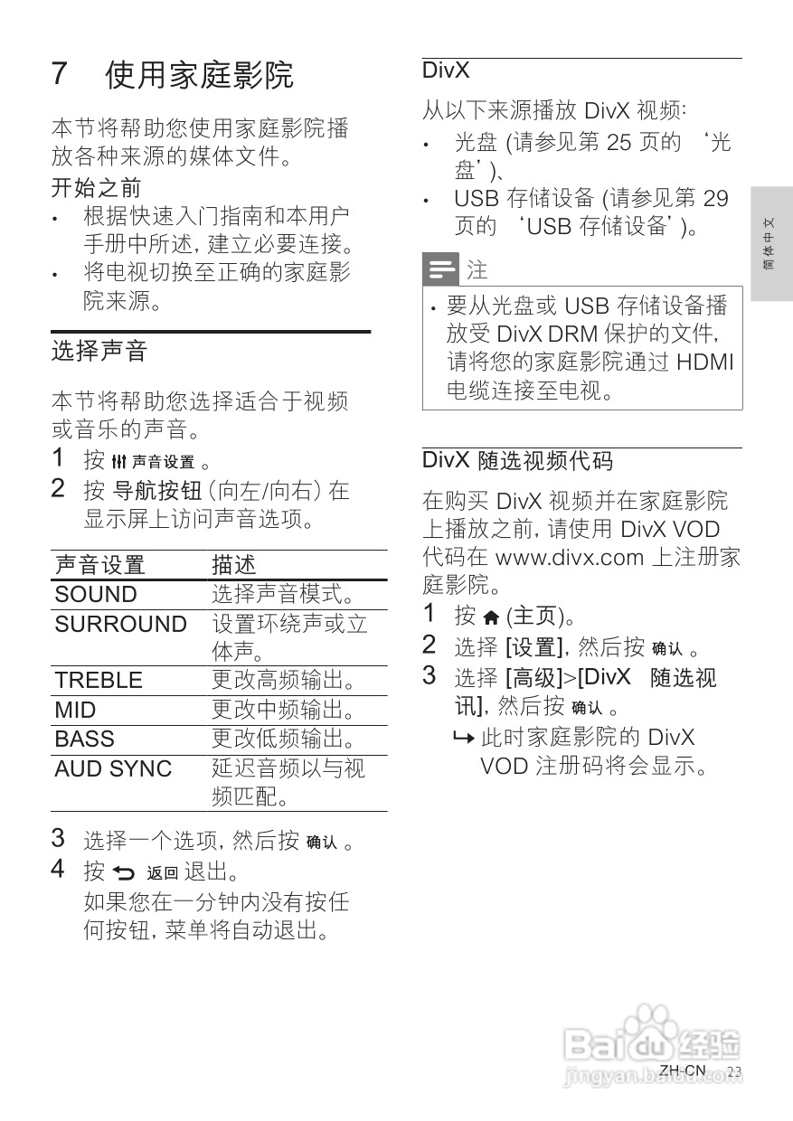 PHILIPS HTS5581家庭影院说明:[2]