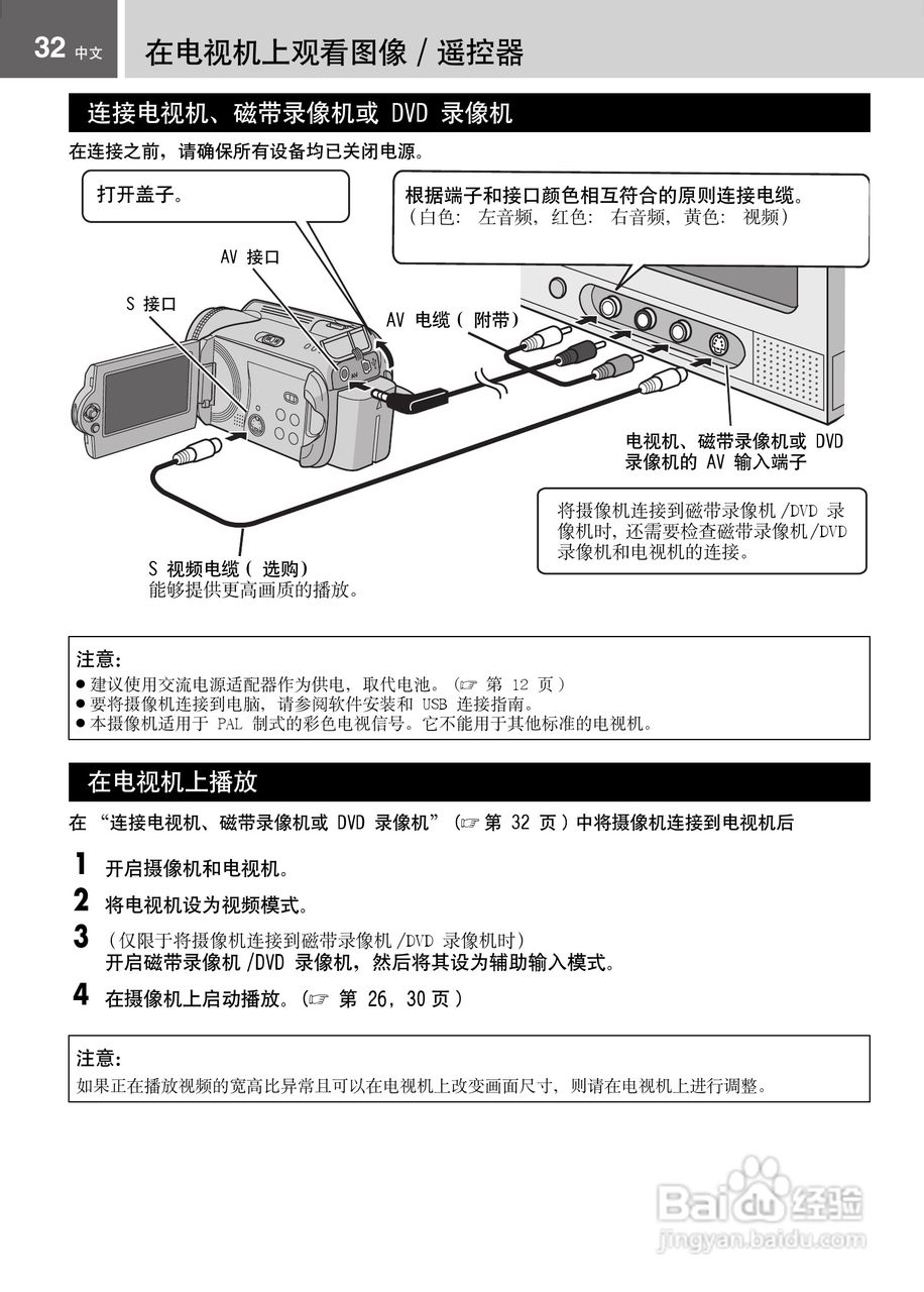 JVC GZ-MG21AC数码摄像机说明书:[4]