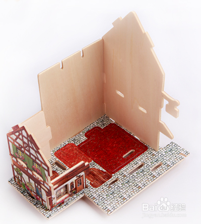 怎样教宝宝进行方圆木玩DIY立体拼图