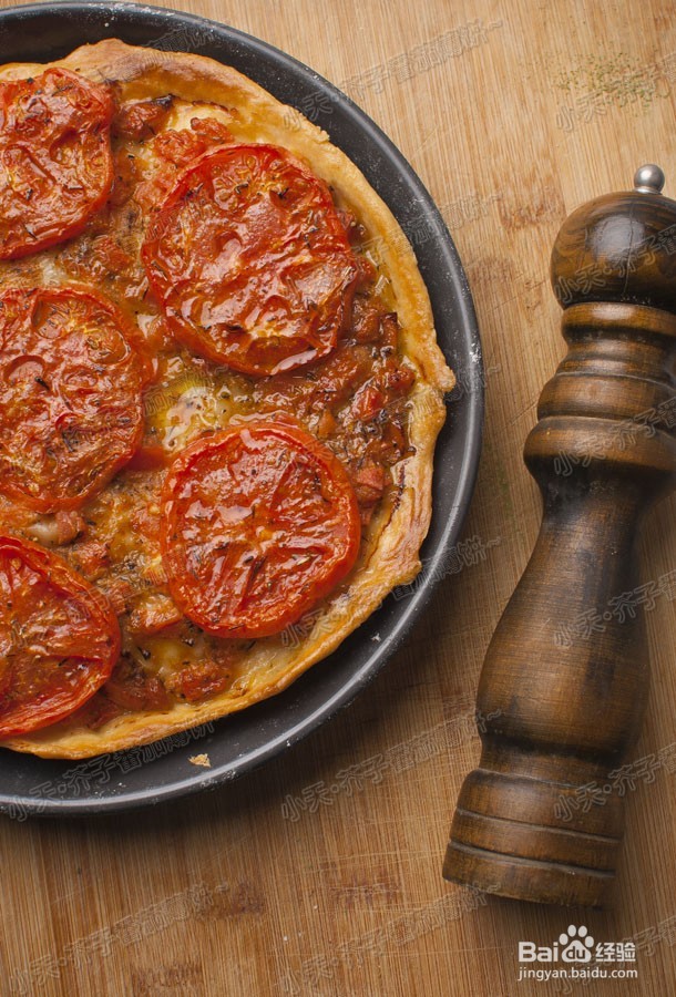 芥子番茄薄饼的做法