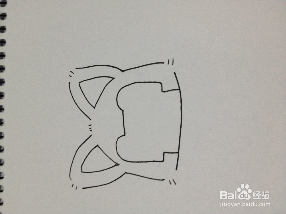 可爱阿狸简笔画