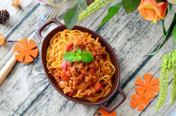 番茄牛肉意大利面