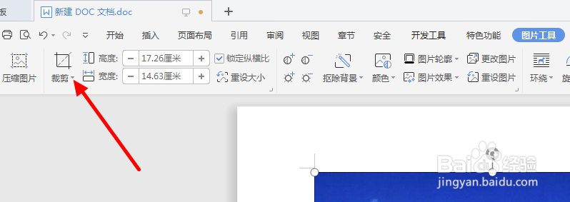 WPS如何按形状裁剪图片