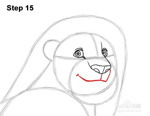 如何绘制Simba（长大）——加菲的吃货生活