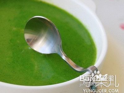 孕期补叶酸食谱：[4]菠菜奶油浓汤