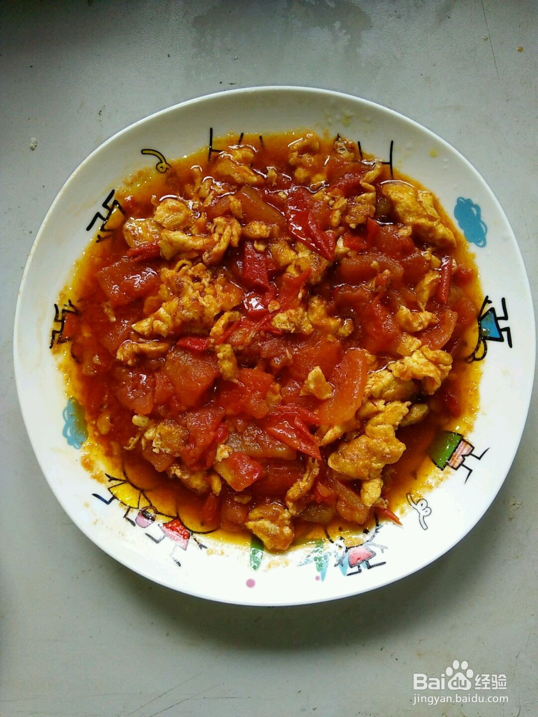 番茄炒蛋的做法