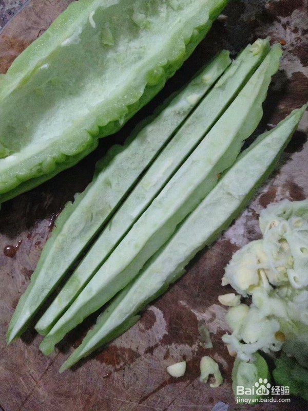 清爽苦瓜炒肉