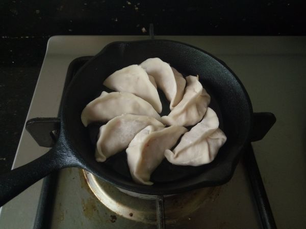 蔬菜肉末鸡蛋煎饺