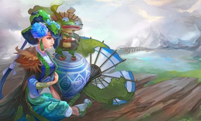 阴阳师式神青蛙瓷器的介绍