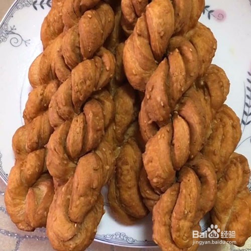 芝麻酥香麻花的教程