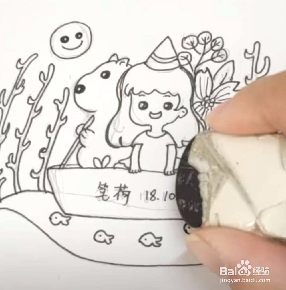学画画怎样练习画线稿