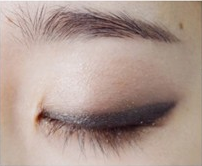 韩式单眼皮眼妆画法