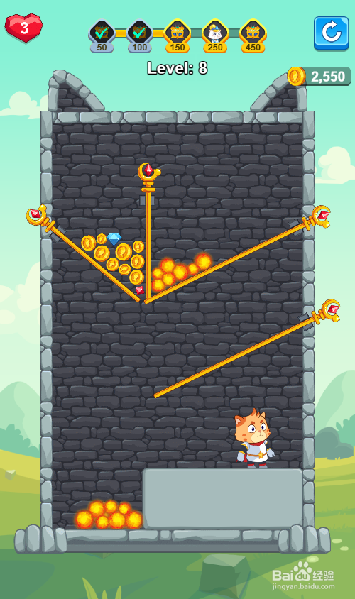 The Adventures of Cat的Level 8怎样过关