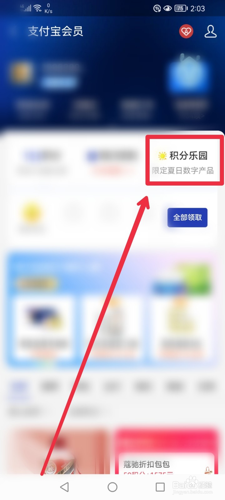 支付宝手机端积分怎么兑换夏日甜蜜壁纸？
