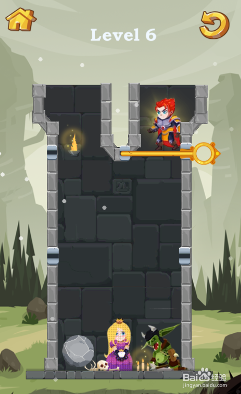 Pin Rescue Online的Level 6怎样过关