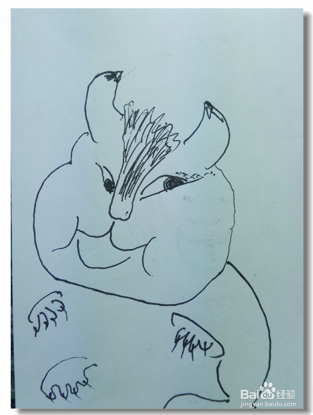 怎样画钢笔画猫？