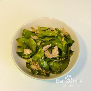 蒜香烧扁豆的做法