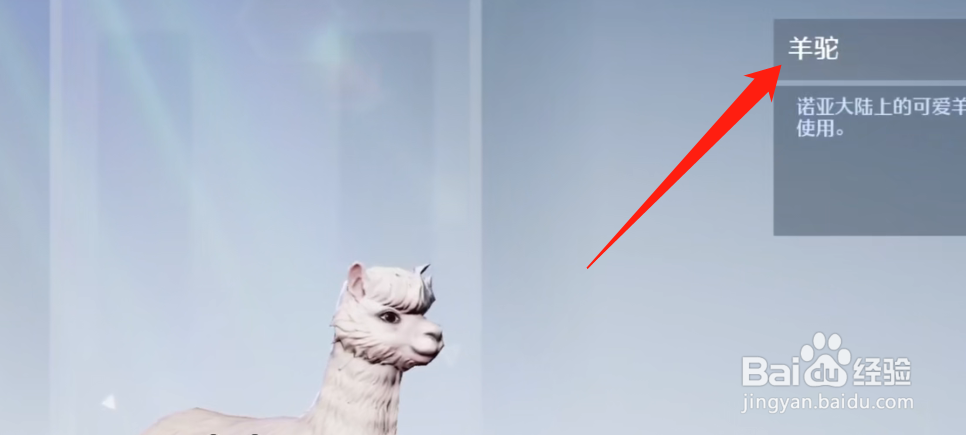 诺亚之心羊驼坐骑怎么使用