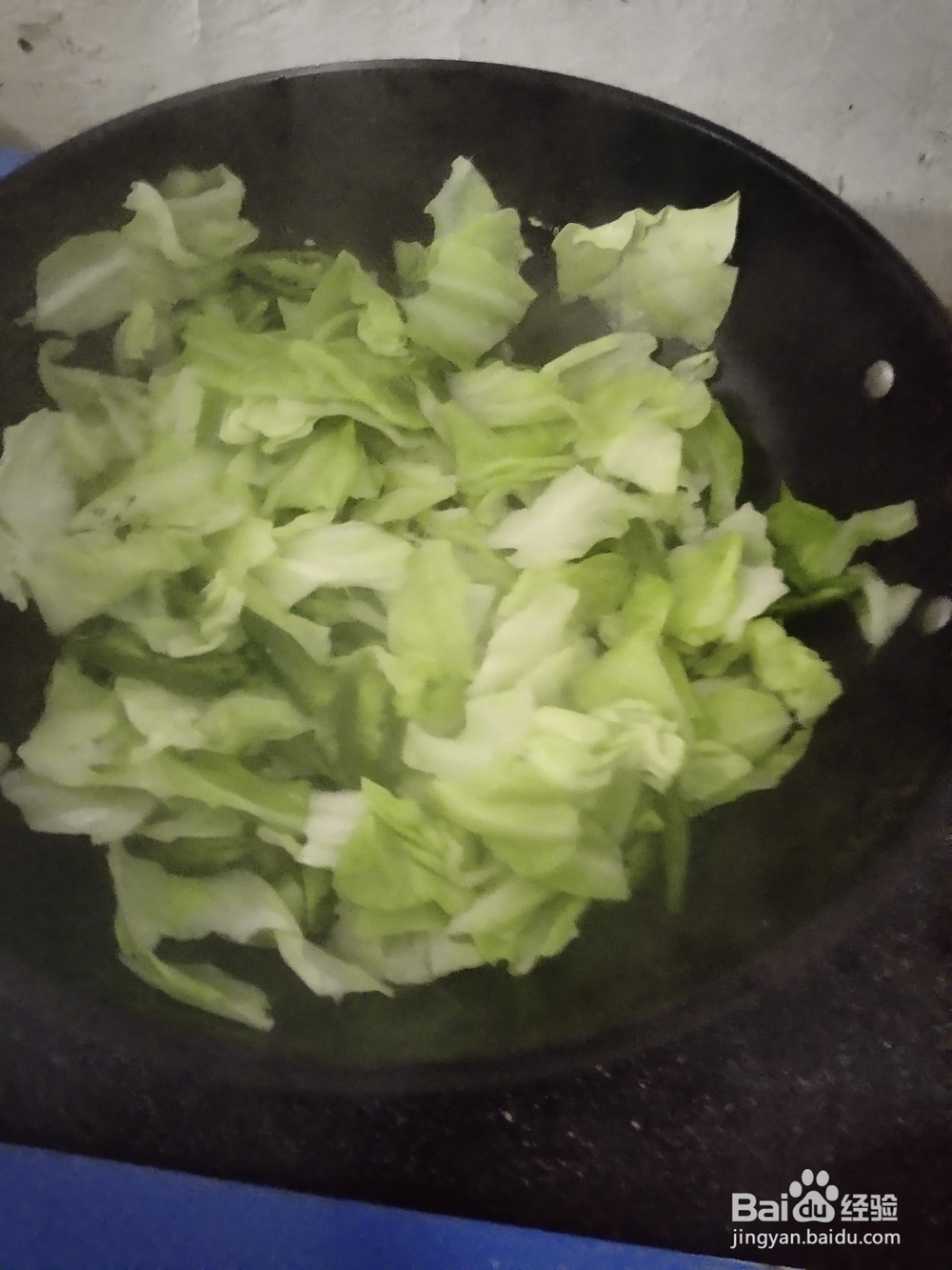 包心菜豆角拌面
