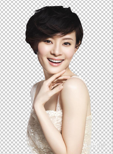 教你怎么用ps扣图（扣头发丝）【ps教程】