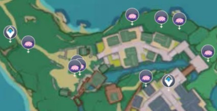 原神绯樱绣球位置分布图最新一览