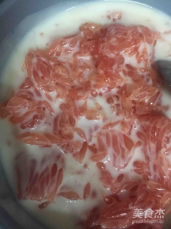 酸奶西柚的做法