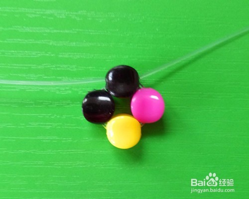 史努比串珠杯垫制作方法