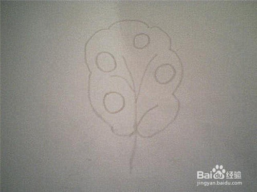 简笔画小苹果树的画法