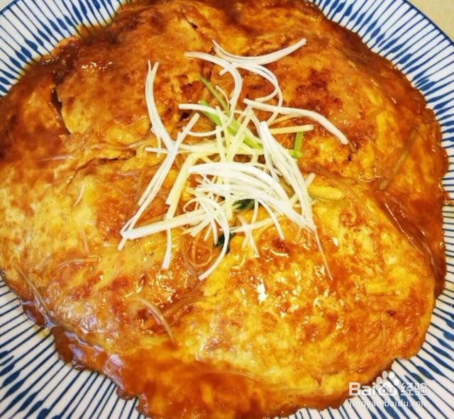 自制番茄鸡蛋饼