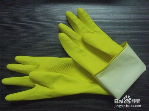 橡胶手套破了怎么办 百度经验