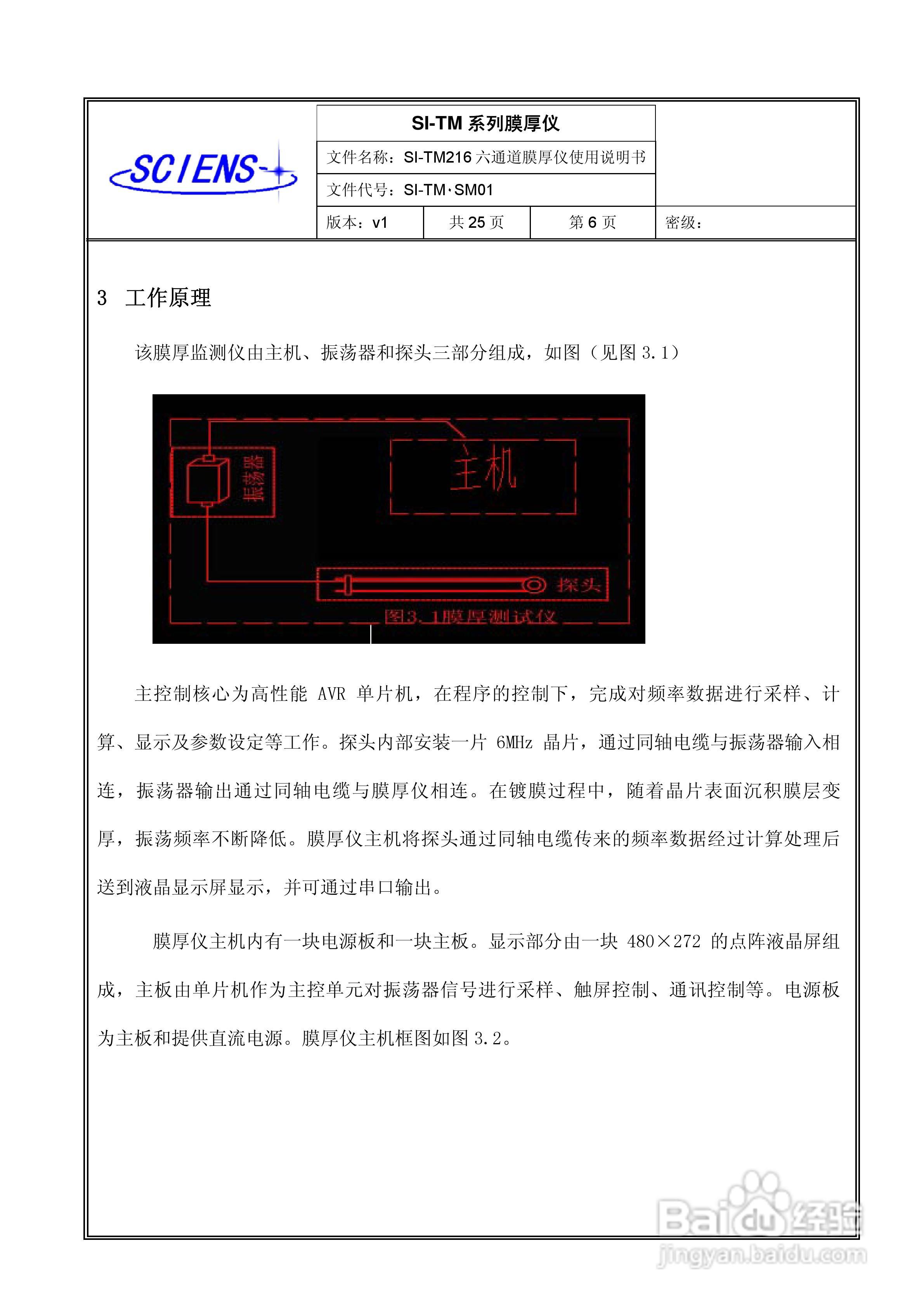 SI-TM216六通道膜厚监测仪使用说明书:[1]