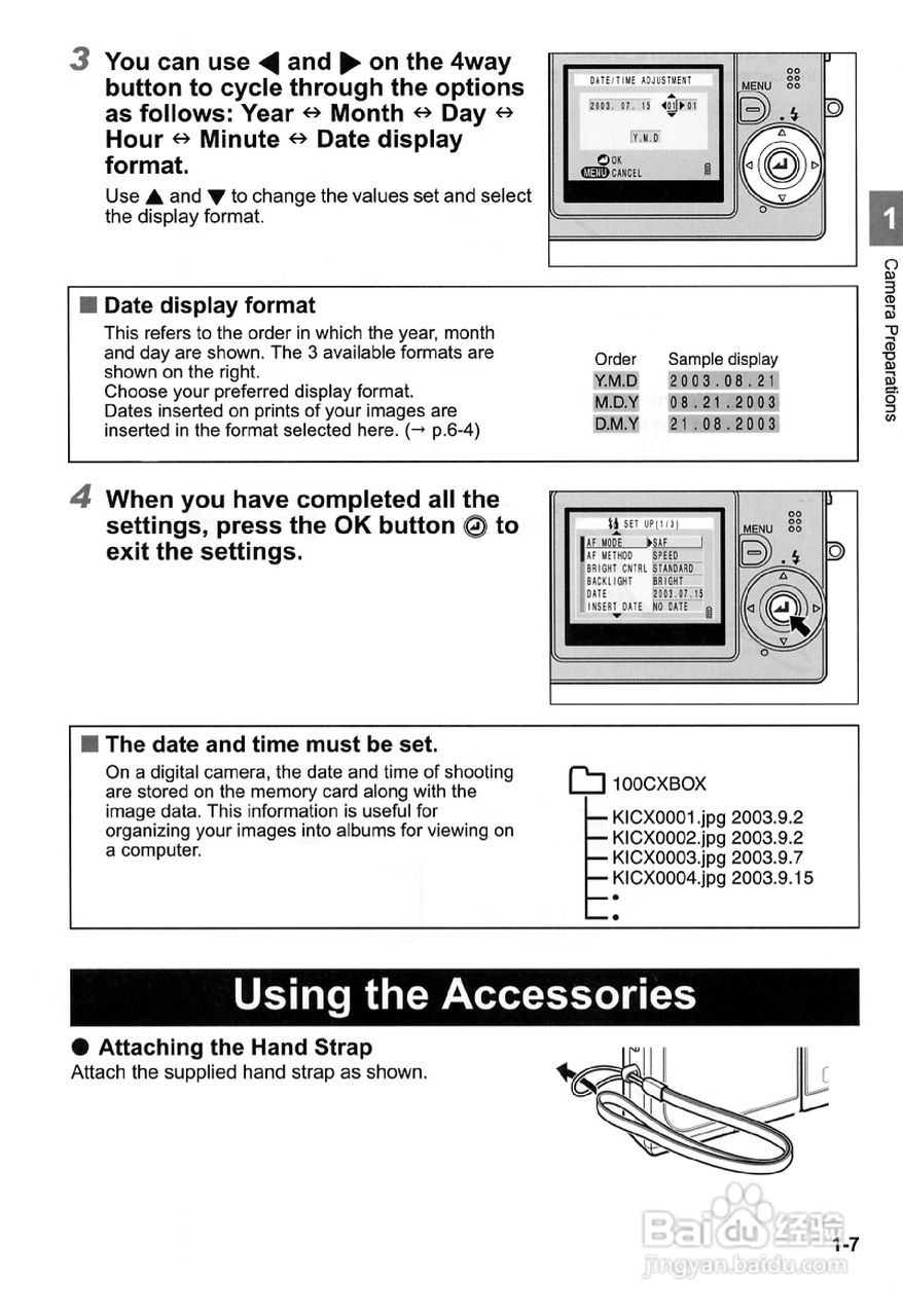 CONTAX SL300RT数码相机说明书:[3]